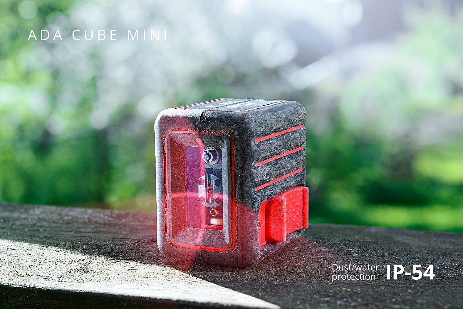 32 feet ADA Cube Mini home edition Laser Level Black/Red, 10 meters 